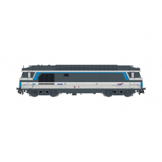 Locomotive diesel BB 167424 Multiservice, logo Casquette, Sncf, Ep VI - JOUEF HJ2447 - HO 1/87