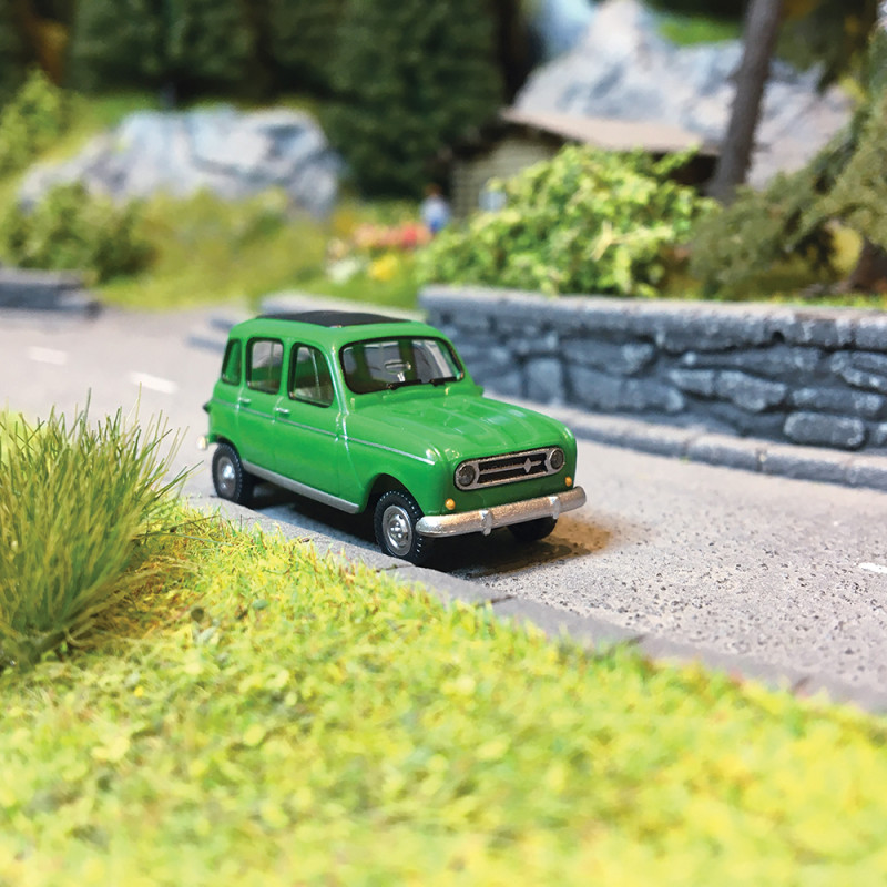 Renault 4L Verte Découvrable - WIKING 22446 - HO 1/87