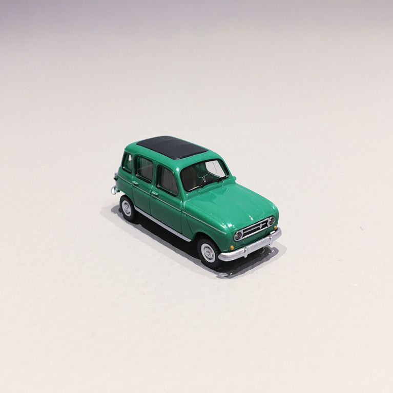 Renault 4L Verte Découvrable - WIKING 22446 - HO 1/87
