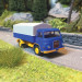 Camion MAN 415, Benne Bâchée - WIKING 41102 - HO 1/87