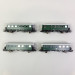 4 voitures type Biho et BDiho 2 essieux, ÖBB, Ep III - ROCO 74026 - HO 1/87