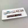 2 wagons porte autos type Laaes, avec voitures, DB, EP IV - MARKLIN 46129 - HO 1/87