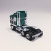 Camion Kenworth K100 Aerodyne 100, Vert métal / Blanc - BREKINA 85730 - HO 1/87