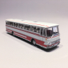 Bus Setra S 150 H, Gris Clair / Rouge - BREKINA 56055 - HO 1/87