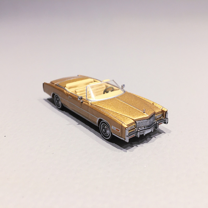 Cadillac Eldorado 1976, Convertible, Or métal - BREKINA 19752 - HO 1/87