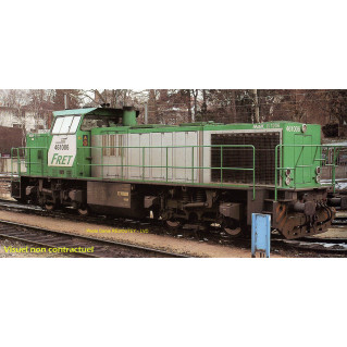 Locomotive diesel G 1206 FRET, logo Casquette, Sncf, Ep VI - PIKO 94004 - N 1/160