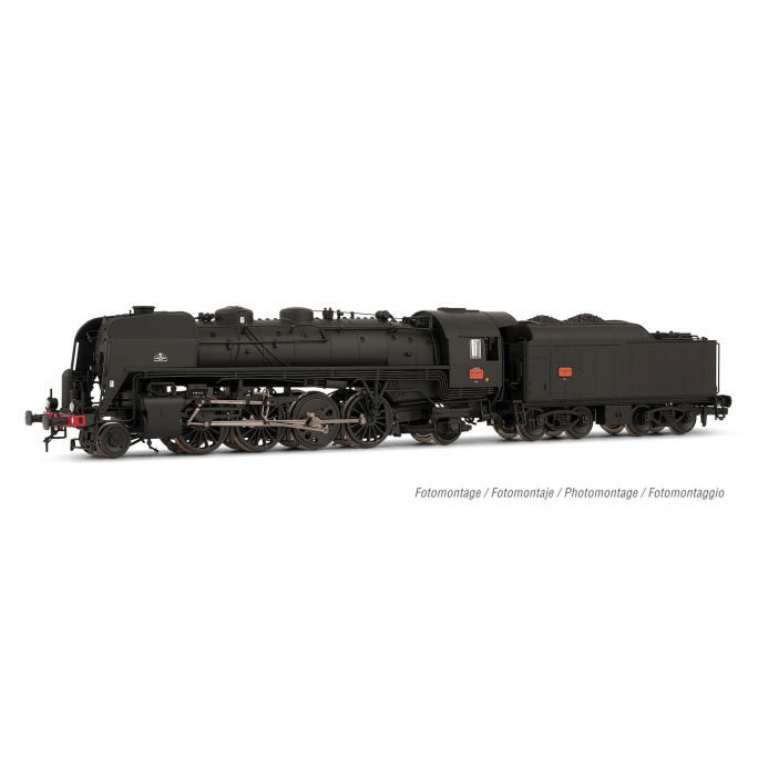 Locomotive 141 R 463, tender charbon,  Sncf, Ep III - ARNOLD HN2544  - N  1/160