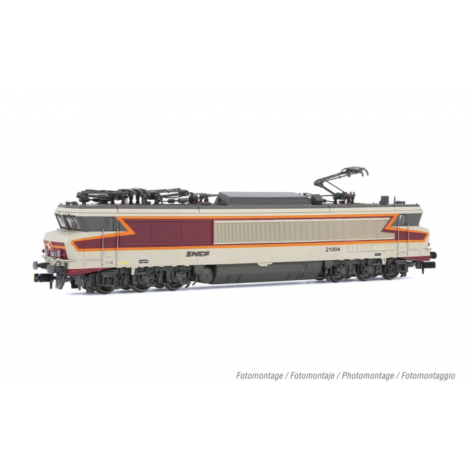 Locomotive électrique CC 21004, logo Nouille, Sncf, Ep IV et V - ARNOLD HN2586 - N  1/160