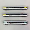 Coffret complémentaire 3 voitures pour ETR 610 "Cisalpino", SBB, Ep VI - ARNOLD HN3503 - N 1/160