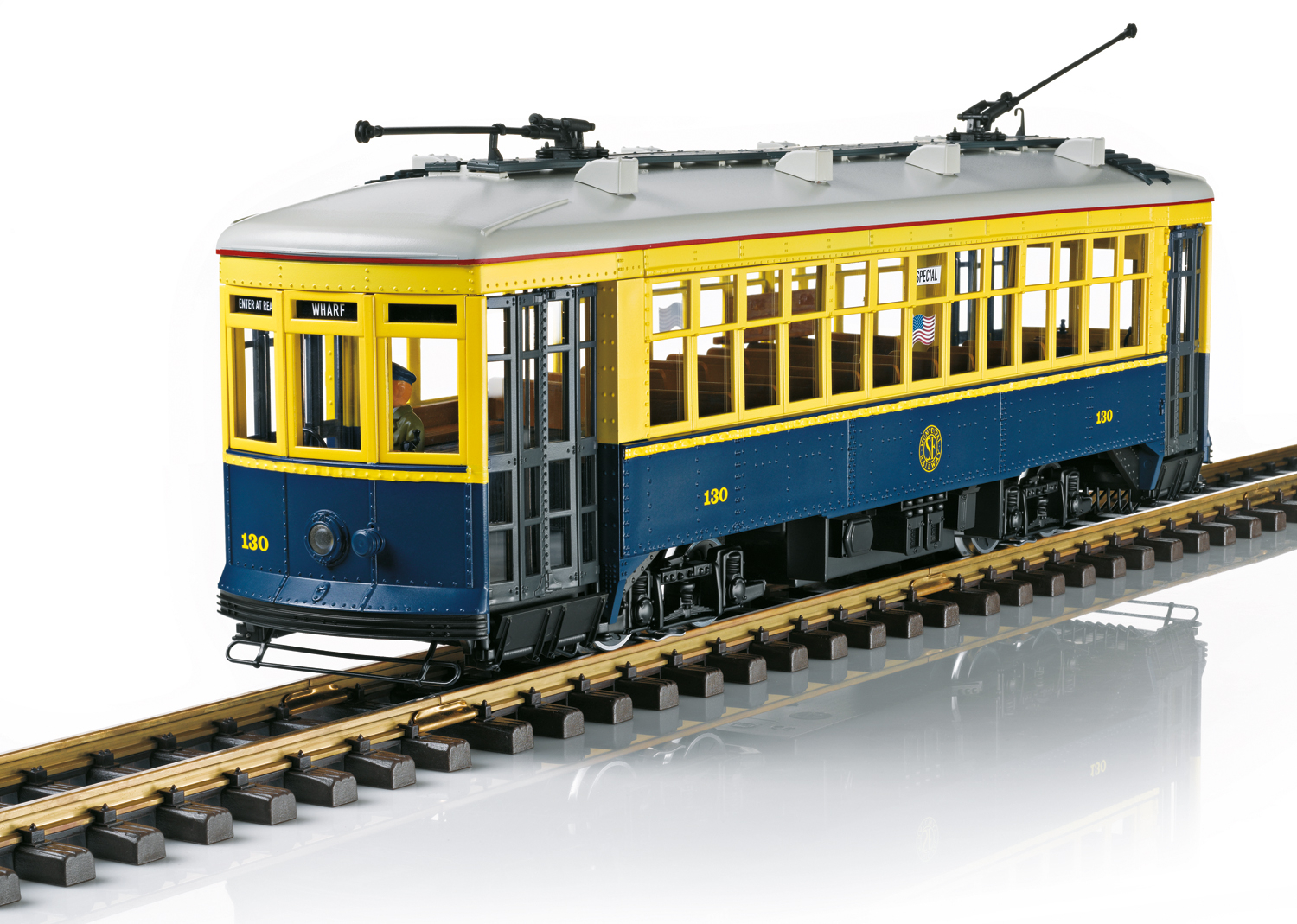 Tramway sons et lumières 45cm - Circuit trains - Achat & prix