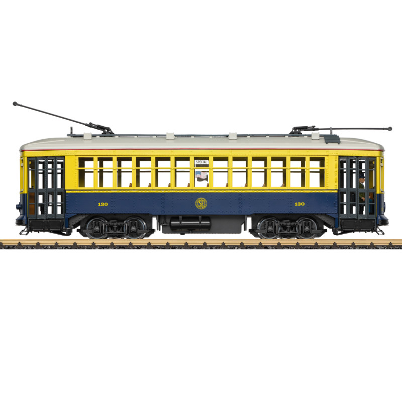 Tramway N°130, San Francisco, USA, Ep VI -  LGB 20384 - G 1/22.5