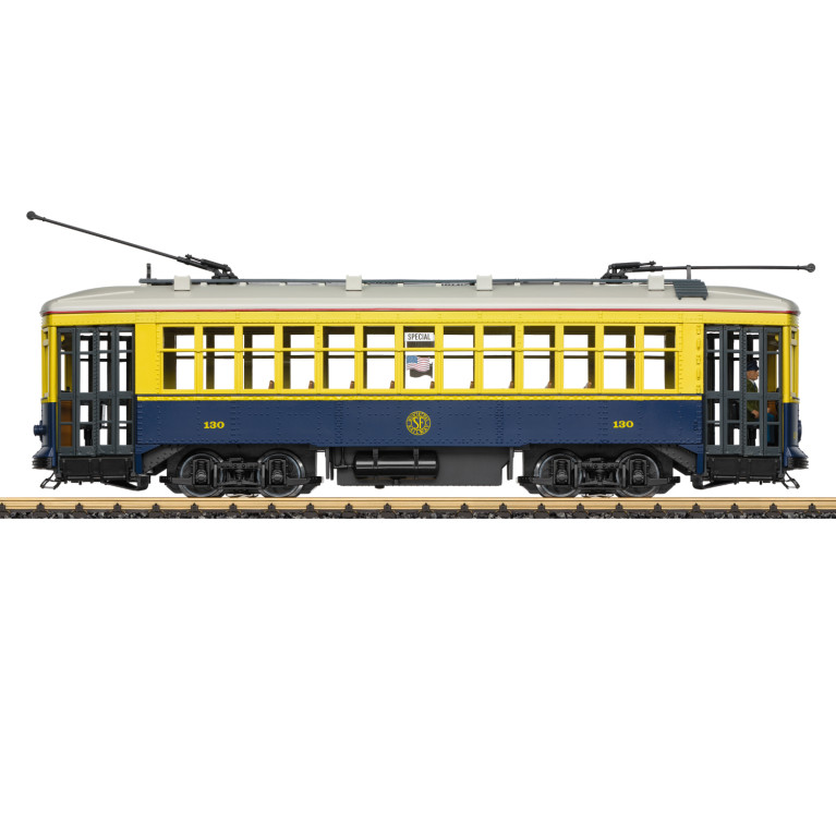 Tramway N°130, San Francisco, USA, Ep VI -  LGB 20384 - G 1/22.5