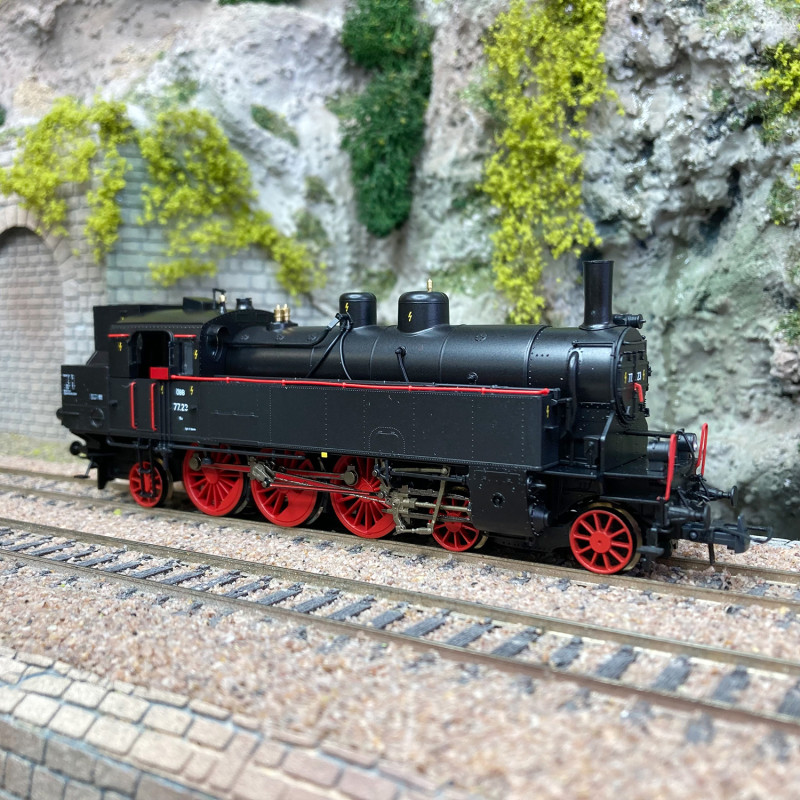 Locomotive vapeur 77.23, ÖBB, Ep III digital son 3R AC - ROCO 78076- HO 1/87