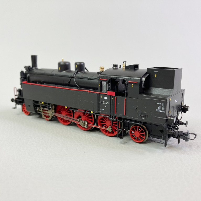 Locomotive vapeur 77.23, ÖBB, Ep III digital son 3R AC - ROCO 78076- HO 1/87