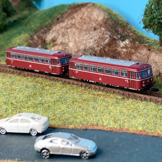 Autorail BR 796 avec remorque BR 996, DB, Ep V - MARKLIN 88168 - Z 1/220