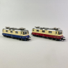2 locomotives électrique Re 421, "TEE et Rheingold", IRSI, Ep VI, Digital Son 3R - MARKLIN 37300 - HO 1/87