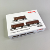 3 wagons couverts transport de marchandises, ÖBB, EP III - MARKLIN 46398 - HO 1/87