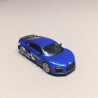 Audi R8 V10 +, Bleu Métal - HERPA 28516003 - 1/87