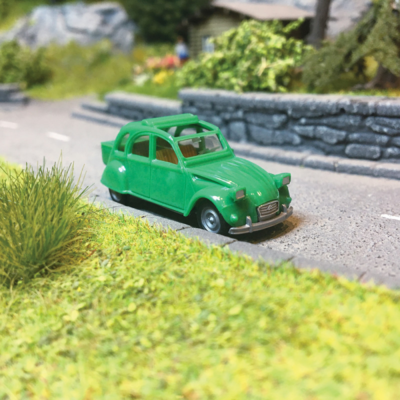 Citroën 2CV "Malle", Verte - HERPA 27632005 - 1/87