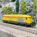 Locomotive diesel BB 67412 INFRA logo Carmillon, Sncf, Ep VI - PIKO 95175 - HO 1/87