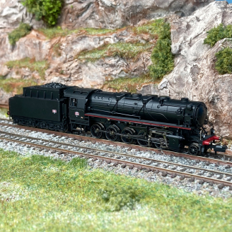Locomotive vapeur 150 X 6, Sncf, Ep III digital son - MINITRIX 16442- N 1/160
