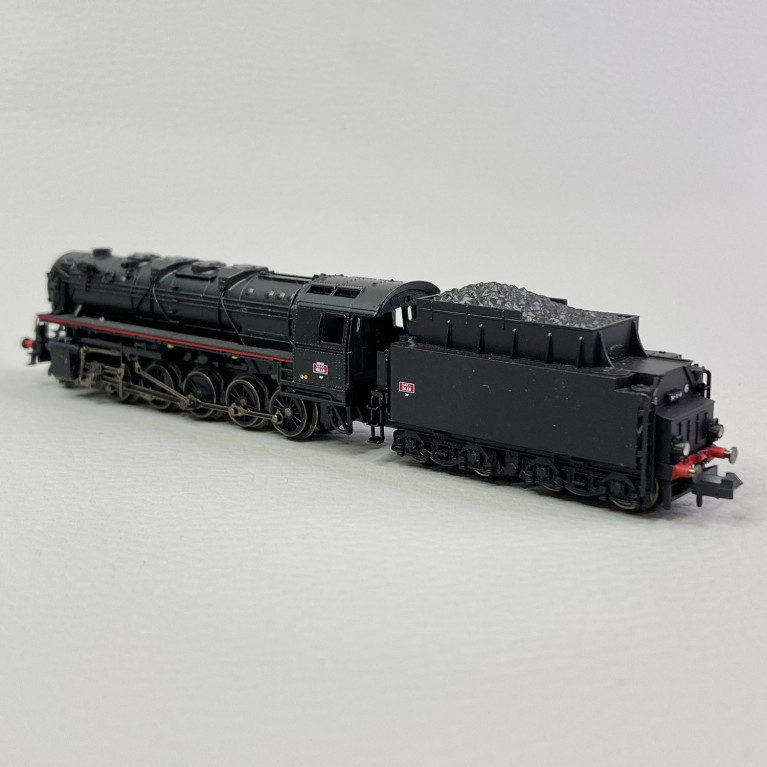 Locomotive vapeur 150 X 6, Sncf, Ep III digital son - MINITRIX 16442- N 1/160