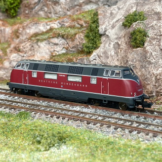 Locomotive diesel V 200 002, DB, Ep III digital son - MINITRIX 16225 - N 1/160