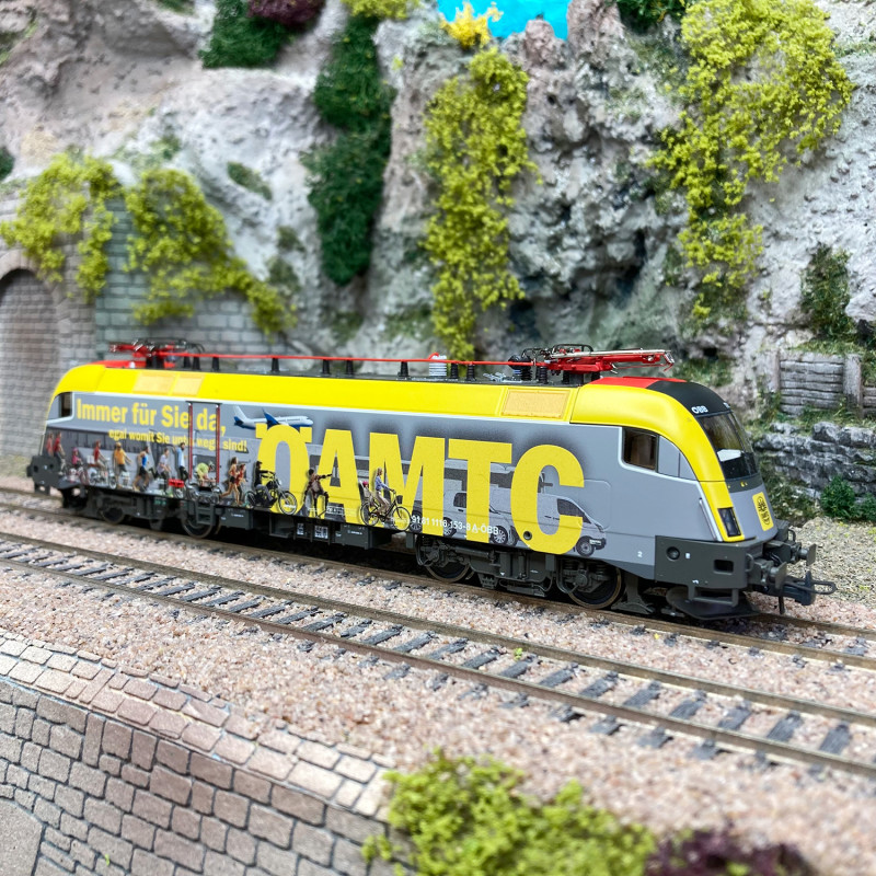 Locomotive électrique 1116 153-8, "ÖAMTC", ÖBB, Ep VI - ROCO 70508 - HO 1/87