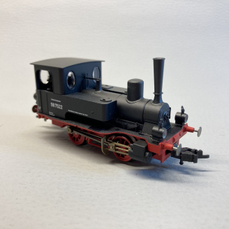 Locomotive vapeur BR 98 7522, DB, digital - FLEISCHMANN - HO 1/87 - DEP258-034