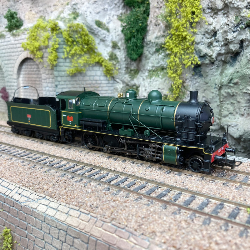 Jouef 8282 Ho Sncf Locomotive Vapeur 140 C 231 Avec Tender E Bulat