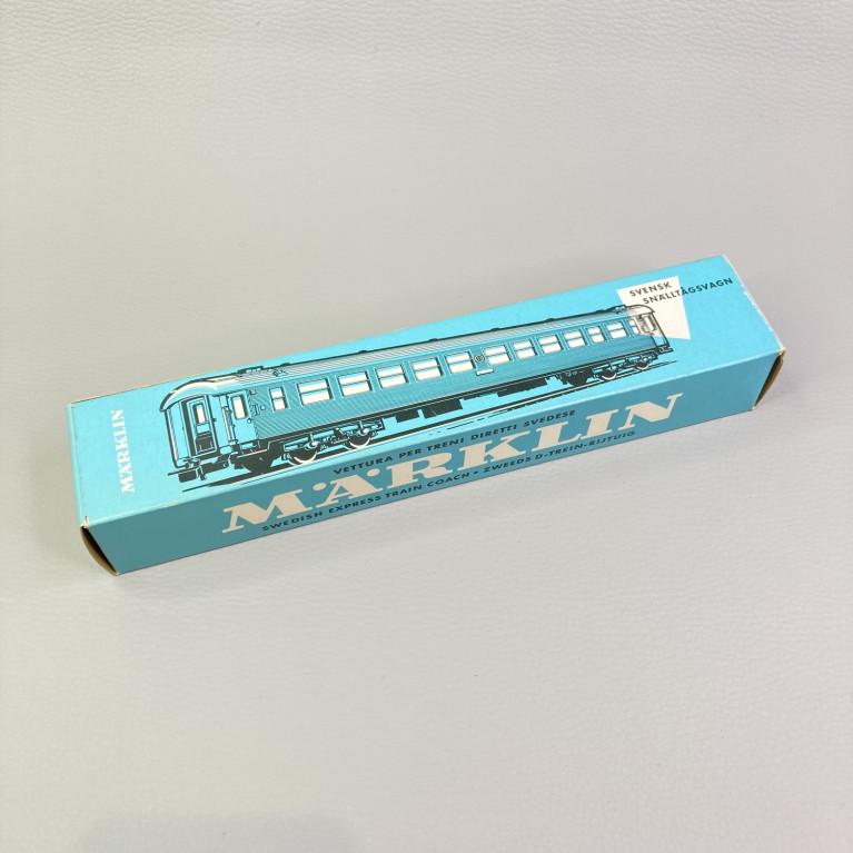 Voiture voyageurs grande ligne B, 2CL, SJ - MARKLIN 4072 - HO 1/87 - DEP280-037