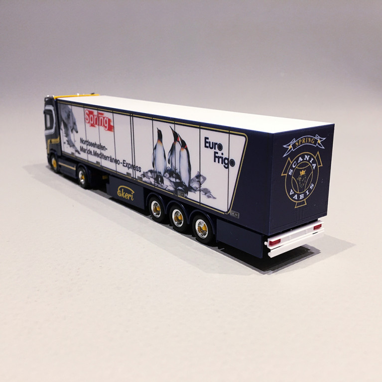 Scania CS 20 HD "SPRING", Frigo - HERPA 315586 - 1/87
