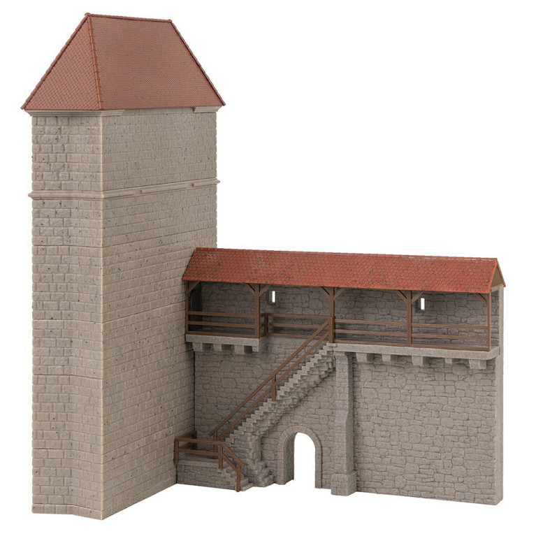 Enceinte de vieille ville, "Mur de Protection" - FALLER 130691 - HO 1/87