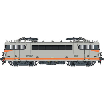 Locomotive électrique BB9623, logo Nouille, Sncf,  Ep V - Lsmodels 10220 - HO 1/87