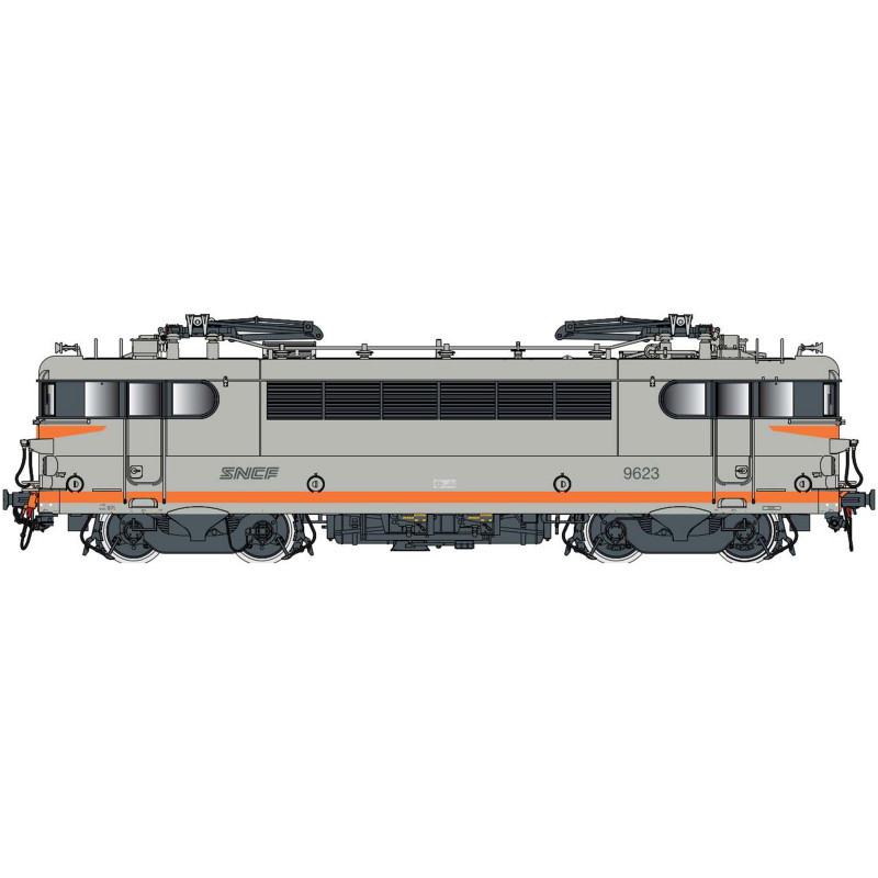 Locomotive électrique BB9623, logo Nouille, Sncf, Ep V - Lsmodels 10220 - HO 1/87 Locomotive électrique BB9623, logo Nouille, Sncf, Ep V - Lsmodels 10220 - HO 1/87