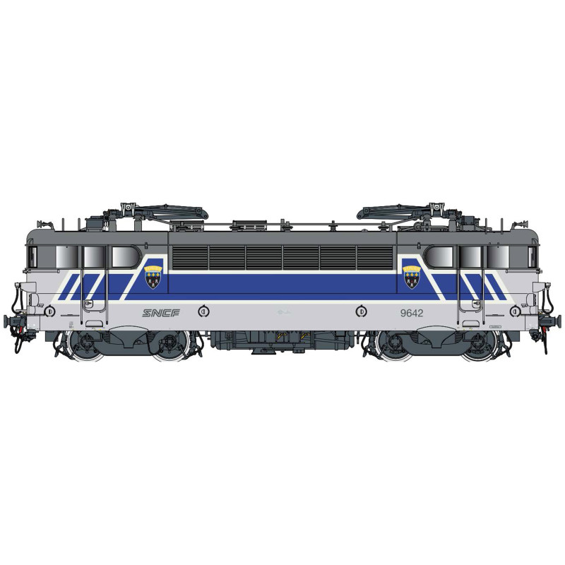 Locomotive électrique BB 9642, logo Nouille, Sncf, Ep V - Lsmodels 10223 - HO 1/87 Locomotive électrique BB 9642, logo Nouille, Sncf, Ep V - Lsmodels 10223 - HO 1/87