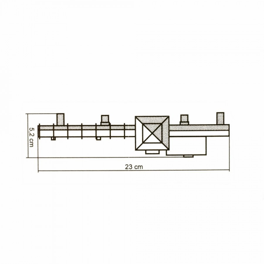 Mur d'enceinte avec tour-N-1/160-KIBRI 37108