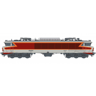 Locomotive électrique CC 6547, logo Nouille, Sncf,  Ep IV et V - Lsmodels 10314 - HO 1/87