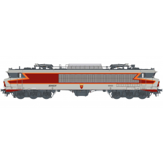 Locomotive électrique CC 6563, Logo Nouille, Sncf, Ep IV et V - LSMODELS 10316 - HO 1/87