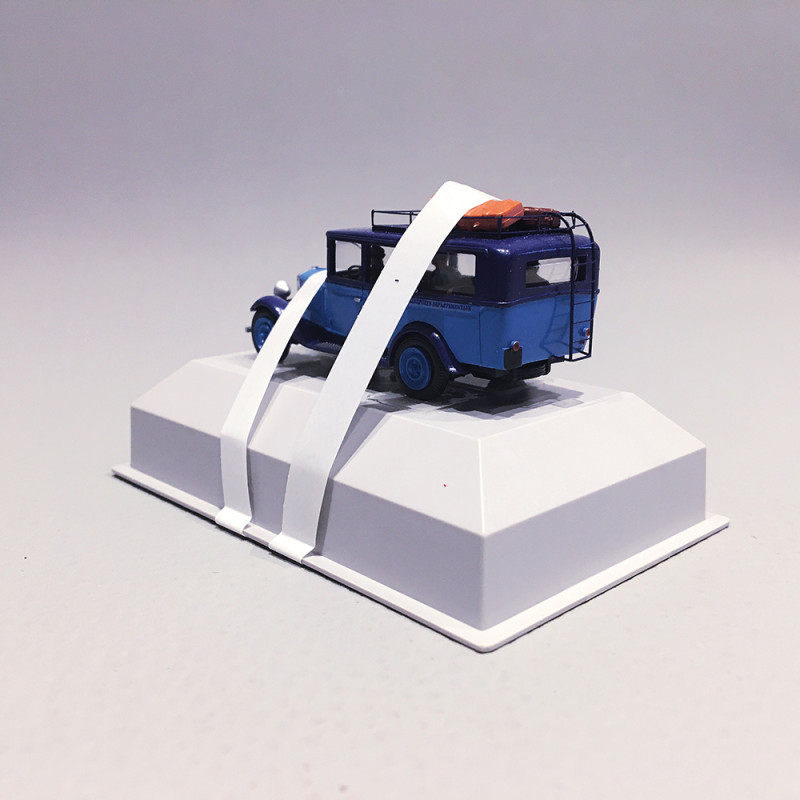 Autocar Renault OS, Galerie et valises + Personnages - SAI 1646 - HO 1/87