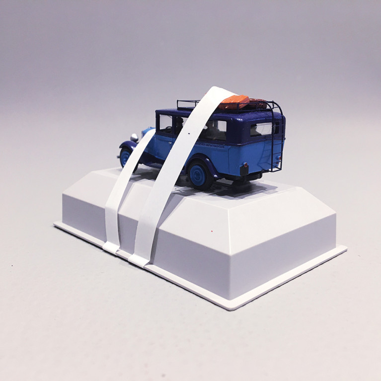 Autocar Renault OS, Galerie et valises + Personnages - SAI 1646 - HO 1/87