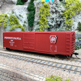 Wagon couvert 607592, Pennsylvania, USA, Ep III - RIVAROSSI HR6586A - HO 1/87