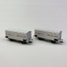 2 wagons frigorifiques Ifms, 2 essieux, FS, Ep IIIb - RIVAROSSI HR6562 - HO 1/87