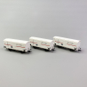 3 wagons frigorifiques Hgb, 2 essieux, FS, Ep III - RIVAROSSI HR6561 - HO 1/87