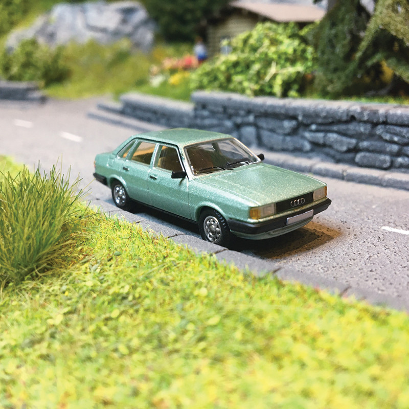 Audi 80 B2, 1978, Vert Clair Métallisé - PCX870266 - HO 1/87