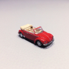 Volkswagen Coccinelle 1303 Cabriolet, Rouge - SCHUCO 452670500 - HO 1/87
