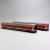 2 voitures pour trains voyageurs, RE 4018 Munich-Nuremberg, DB, EP VI digital - MARKLIN 42989 - HO 1/87