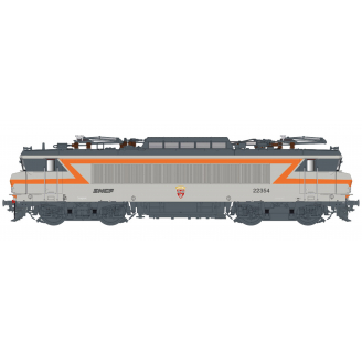 Locomotive BB 22354, Rennes, Logo Nouille, Sncf,  Ep V digital son - Lsmodels 11061S - HO 1/87