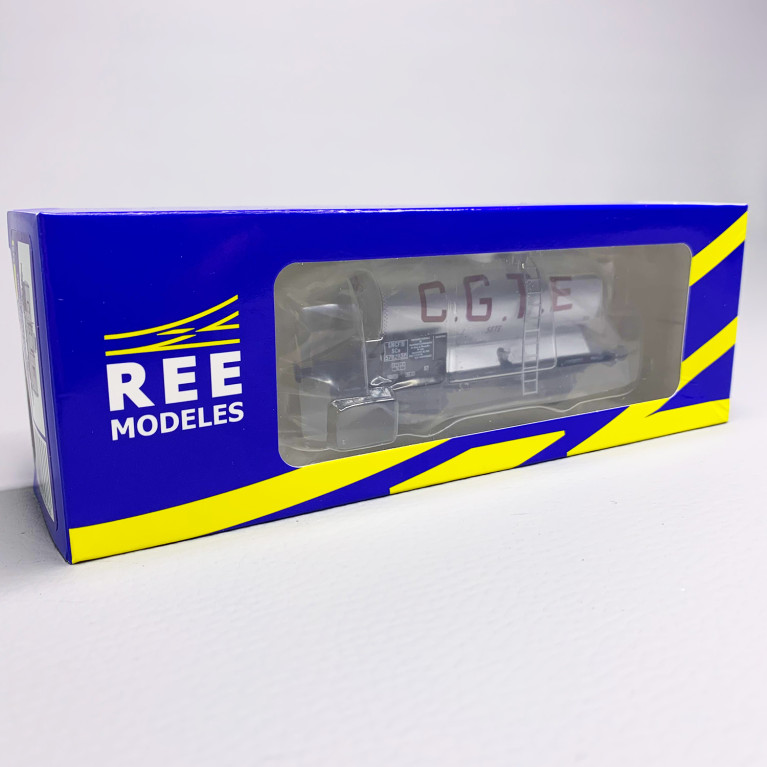 Wagons citernes OCEM 19  C.G.T.E., SNCF, époque III – REE WB709 - HO-1/87