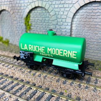 Wagons citernes OCEM 19 "LA RUCHE MODERNE", SNCF, époque III – REE WB710 - HO-1/87